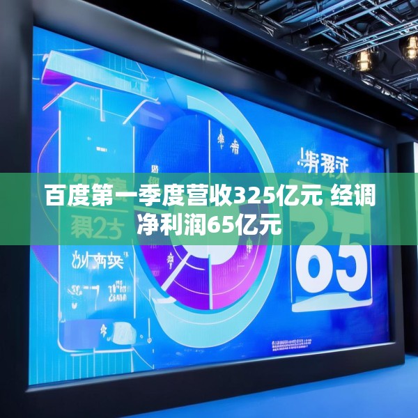 百度第一季度营收325亿元 经调净利润65亿元