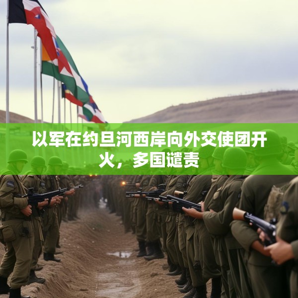 以军在约旦河西岸向外交使团开火，多国谴责