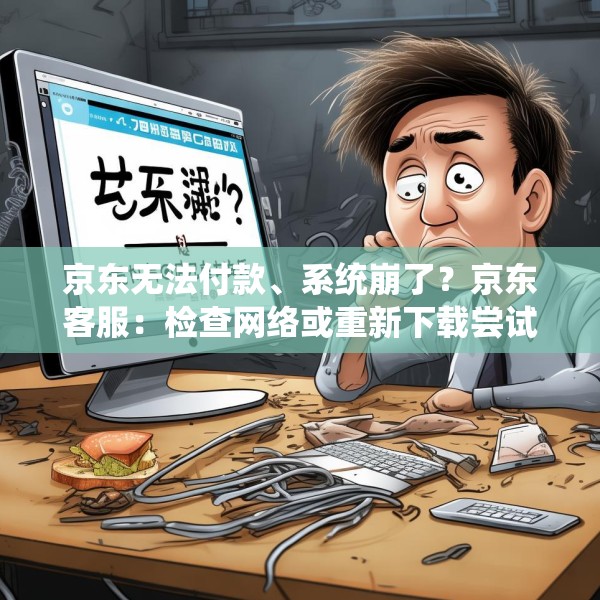 京东无法付款、系统崩了？京东客服：检查网络或重新下载尝试
