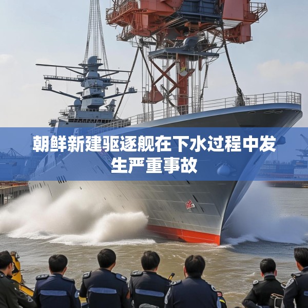 朝鲜新建驱逐舰在下水过程中发生严重事故
