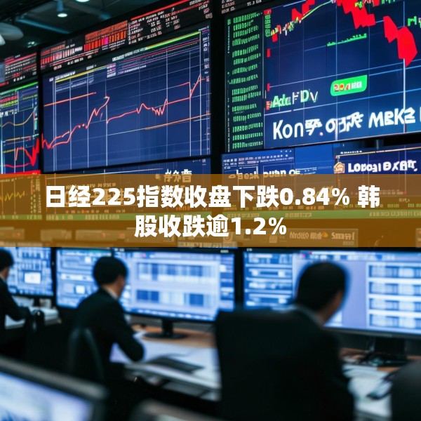 日经225指数收盘下跌0.84% 韩股收跌逾1.2%