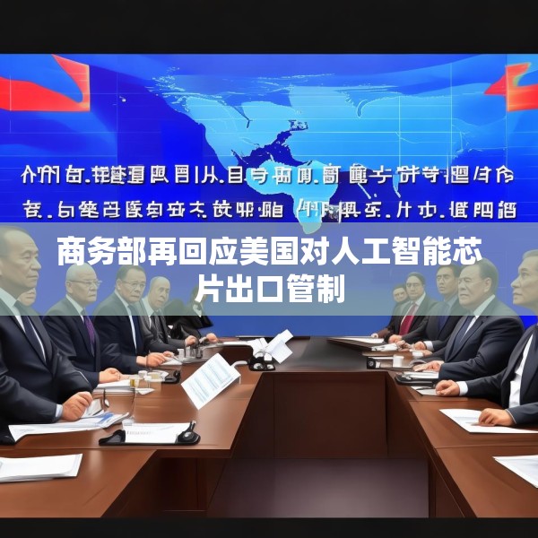 商务部再回应美国对人工智能芯片出口管制