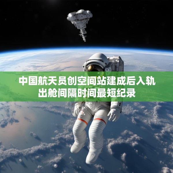 中国航天员创空间站建成后入轨出舱间隔时间最短纪录