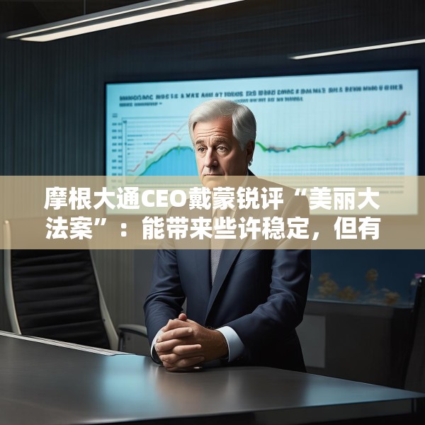 摩根大通CEO戴蒙锐评“美丽大法案”：能带来些许稳定，但有代价