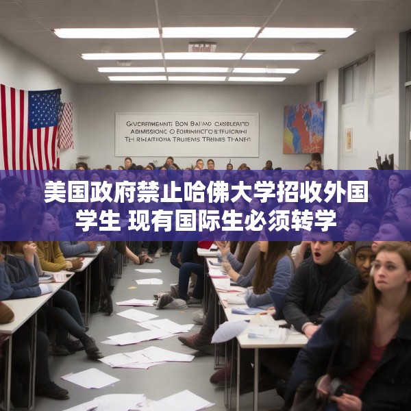 美国政府禁止哈佛大学招收外国学生 现有国际生必须转学