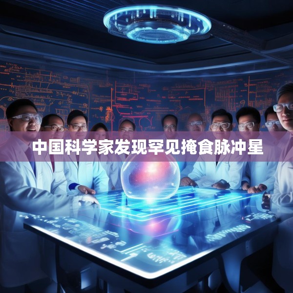 中国科学家发现罕见掩食脉冲星