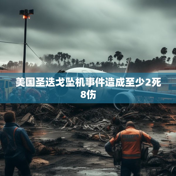 美国圣迭戈坠机事件造成至少2死8伤