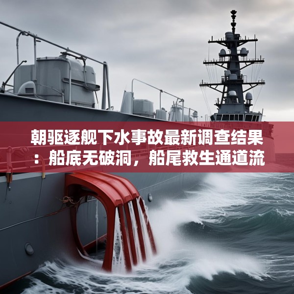 朝驱逐舰下水事故最新调查结果：船底无破洞，船尾救生通道流入海水