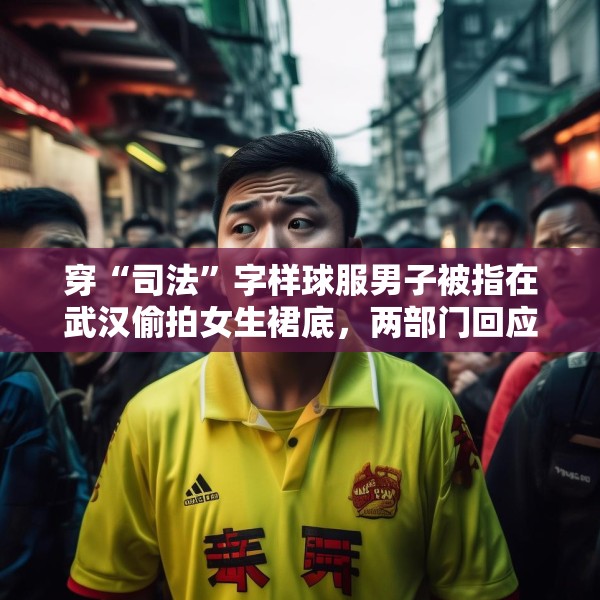 穿“司法”字样球服男子被指在武汉偷拍女生裙底，两部门回应：单位查无此人