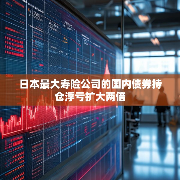 日本最大寿险公司的国内债券持仓浮亏扩大两倍
