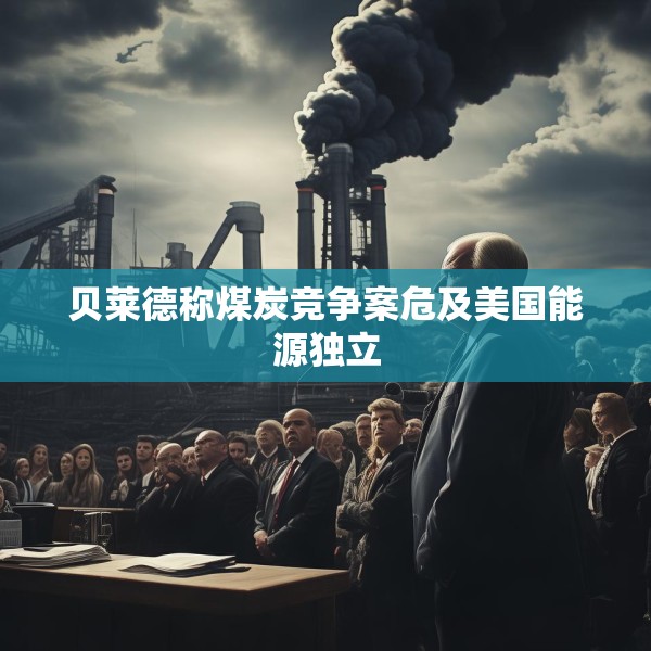 贝莱德称煤炭竞争案危及美国能源独立