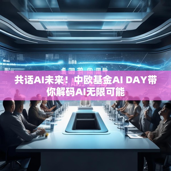 共话AI未来！中欧基金AI DAY带你解码AI无限可能