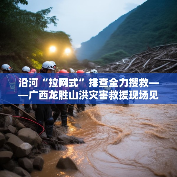 沿河“拉网式”排查全力搜救——广西龙胜山洪灾害救援现场见闻