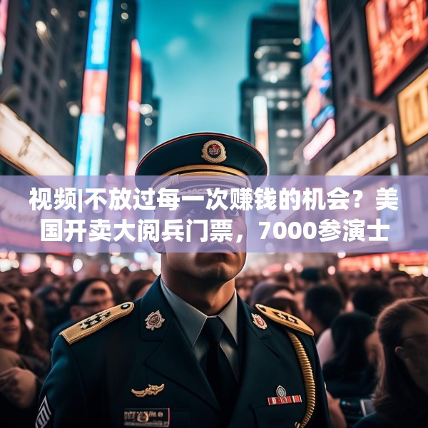 视频|不放过每一次赚钱的机会？美国开卖大阅兵门票，7000参演士兵一天只供一顿热餐