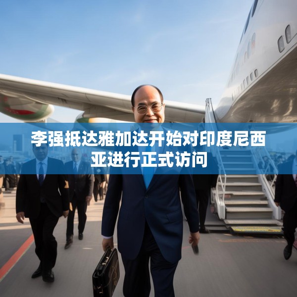 李强抵达雅加达开始对印度尼西亚进行正式访问