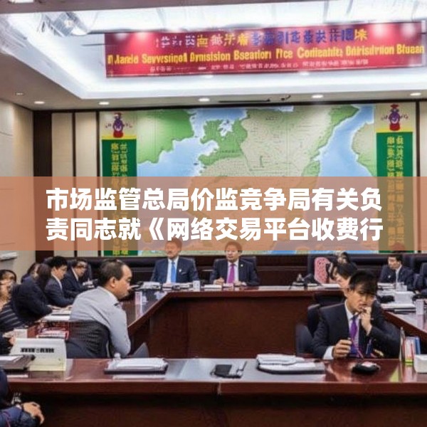 市场监管总局价监竞争局有关负责同志就《网络交易平台收费行为合规指南（征求意见稿）》答记者问