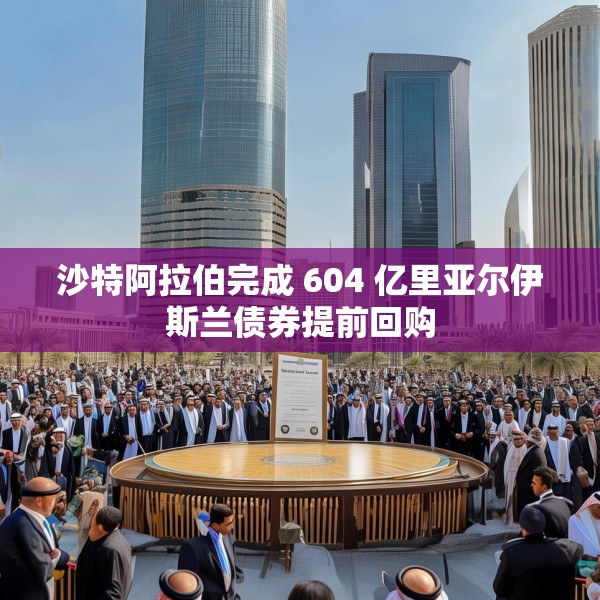 沙特阿拉伯完成 604 亿里亚尔伊斯兰债券提前回购