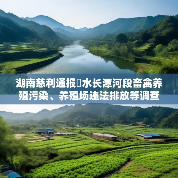 湖南慈利通报溇水长潭河段畜禽养殖污染、养殖场违法排放等调查处置情况