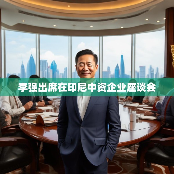 李强出席在印尼中资企业座谈会