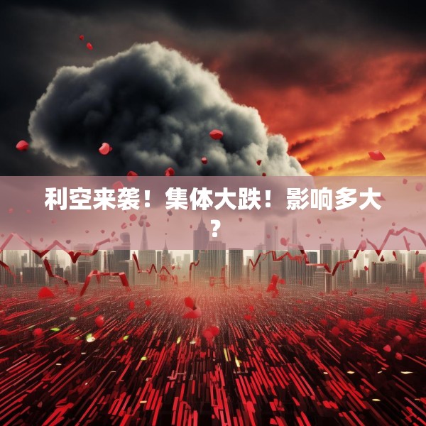 利空来袭！集体大跌！影响多大？