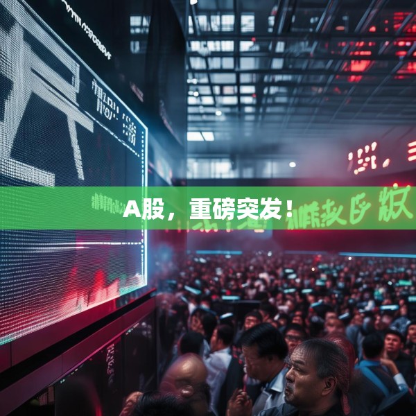 A股，重磅突发！