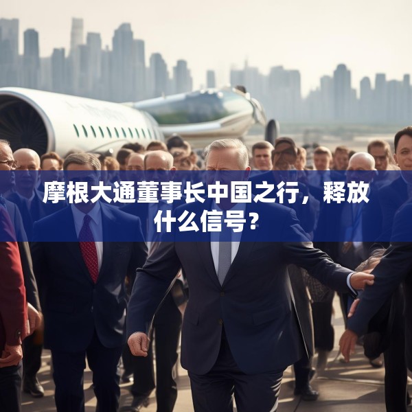 摩根大通董事长中国之行，释放什么信号？