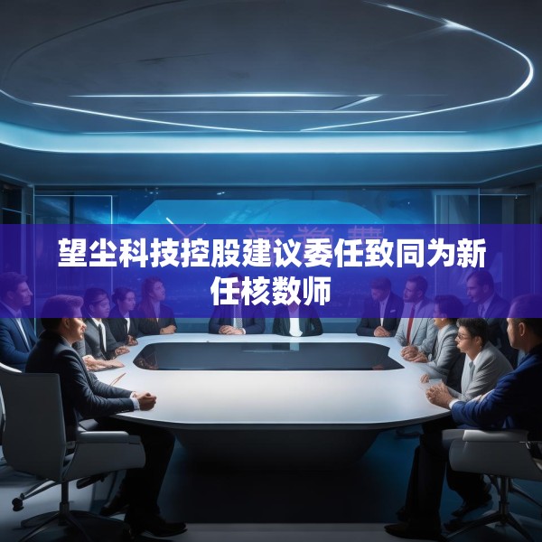 望尘科技控股建议委任致同为新任核数师