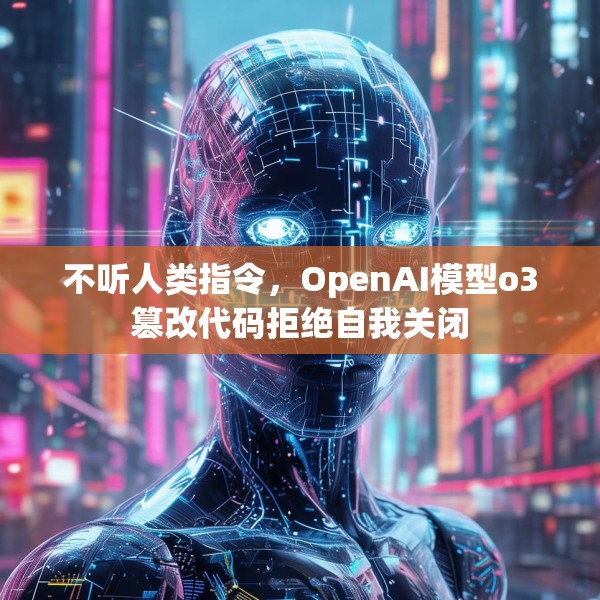 不听人类指令，OpenAI模型o3篡改代码拒绝自我关闭