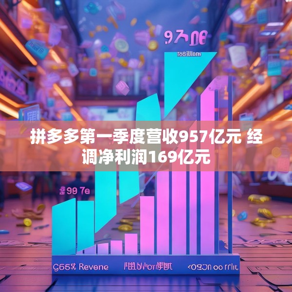 拼多多第一季度营收957亿元 经调净利润169亿元