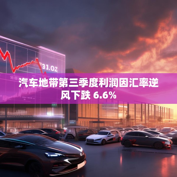 汽车地带第三季度利润因汇率逆风下跌 6.6%