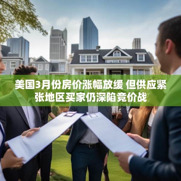 美国3月份房价涨幅放缓 但供应紧张地区买家仍深陷竞价战