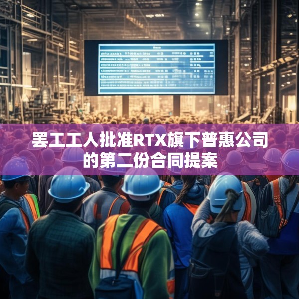 罢工工人批准RTX旗下普惠公司的第二份合同提案