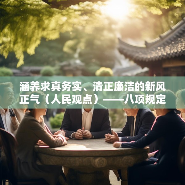 涵养求真务实、清正廉洁的新风正气（人民观点）——八项规定改变中国的启示③