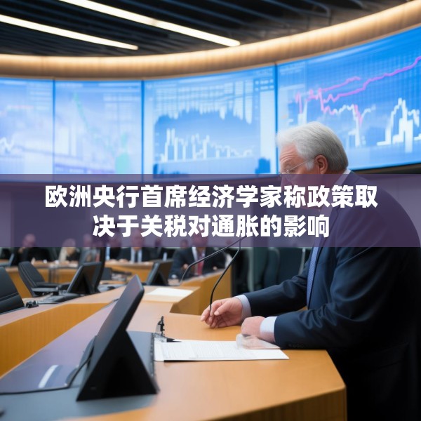 欧洲央行首席经济学家称政策取决于关税对通胀的影响