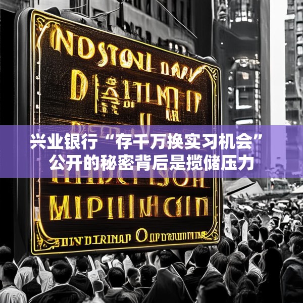 兴业银行“存千万换实习机会” 公开的秘密背后是揽储压力