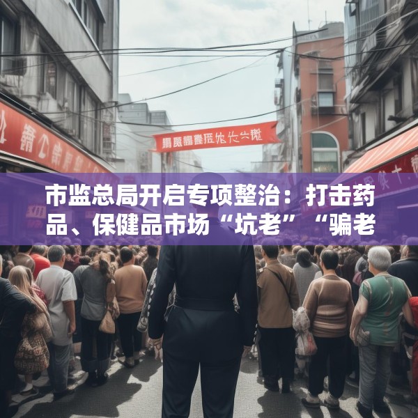 市监总局开启专项整治：打击药品、保健品市场“坑老”“骗老”