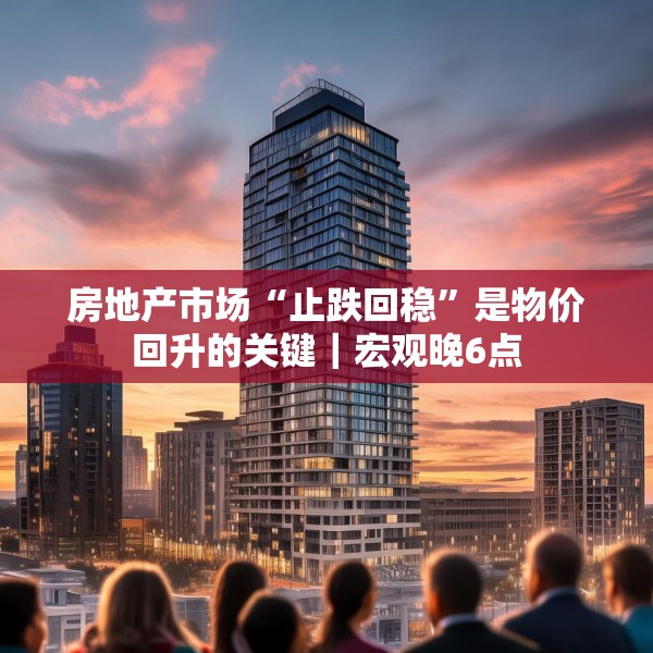 房地产市场“止跌回稳”是物价回升的关键｜宏观晚6点