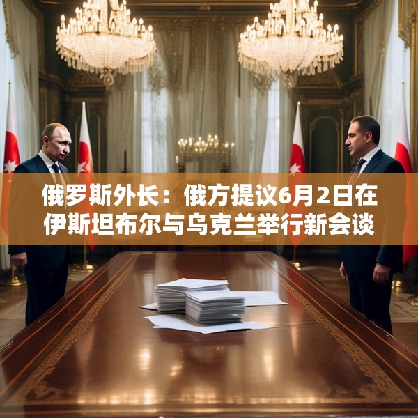 俄罗斯外长：俄方提议6月2日在伊斯坦布尔与乌克兰举行新会谈