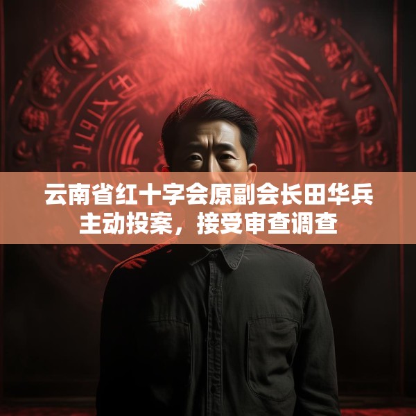 云南省红十字会原副会长田华兵主动投案，接受审查调查