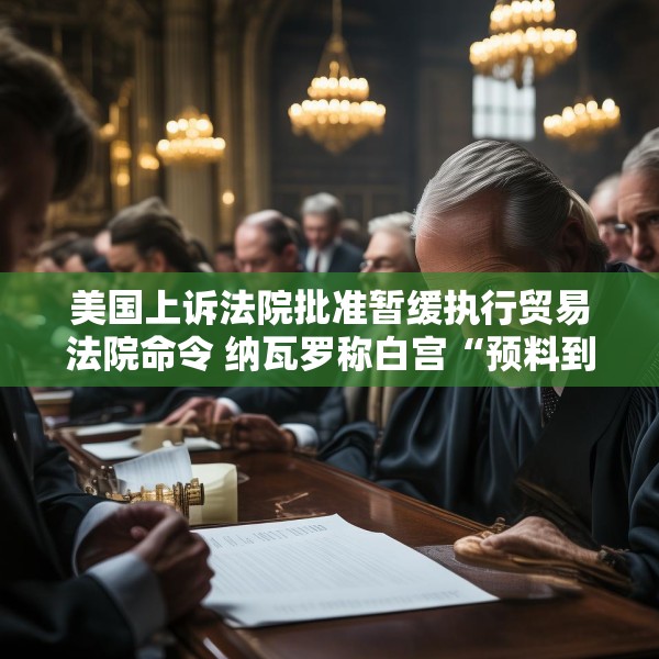 美国上诉法院批准暂缓执行贸易法院命令 纳瓦罗称白宫“预料到”法院会做出对关税有利的裁决