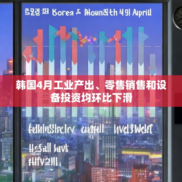 韩国4月工业产出、零售销售和设备投资均环比下滑