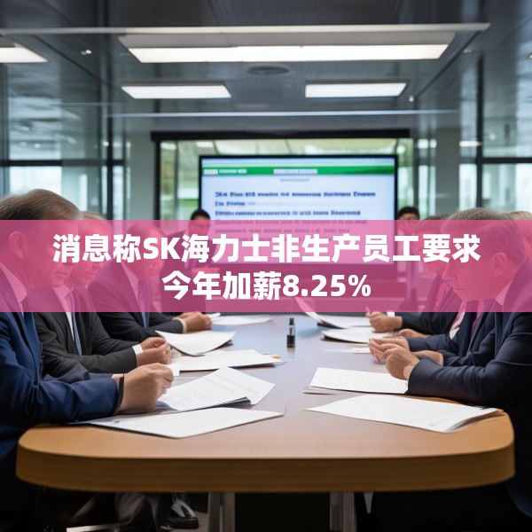 消息称SK海力士非生产员工要求今年加薪8.25%