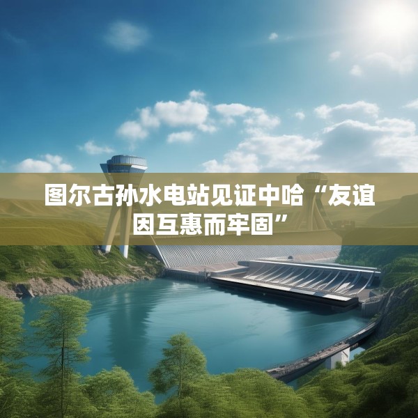 图尔古孙水电站见证中哈“友谊因互惠而牢固”