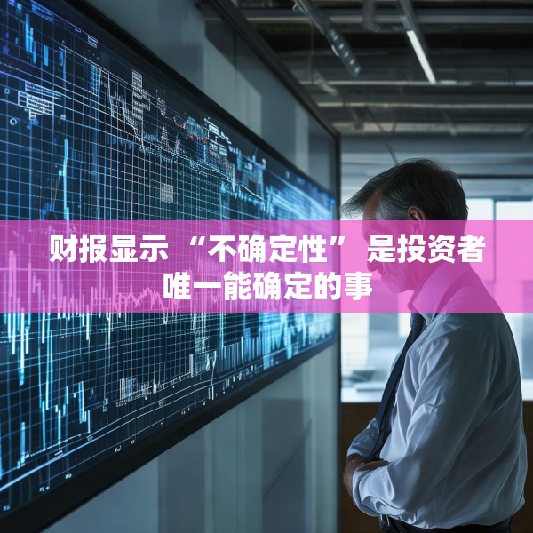 财报显示 “不确定性” 是投资者唯一能确定的事