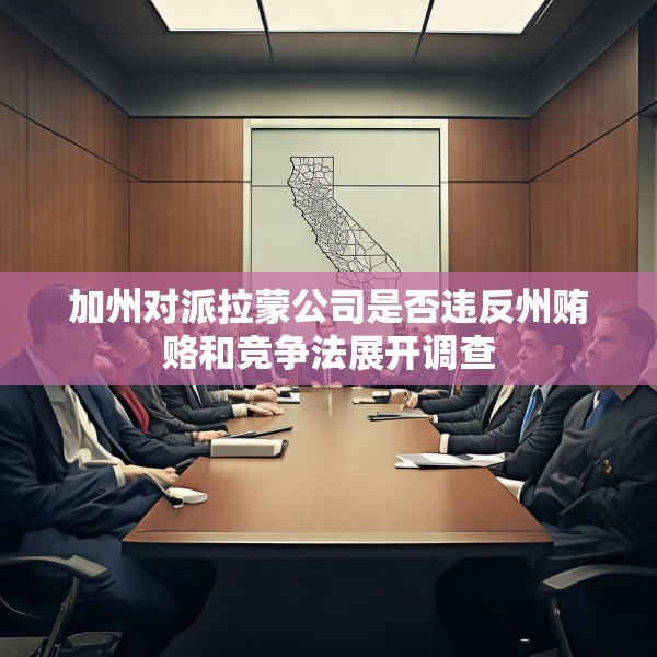 加州对派拉蒙公司是否违反州贿赂和竞争法展开调查