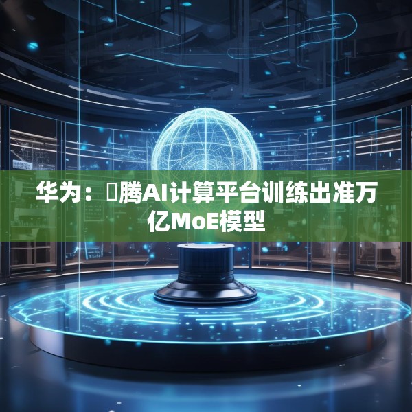 华为：昇腾AI计算平台训练出准万亿MoE模型