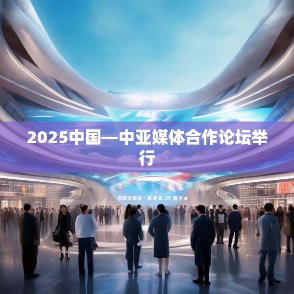 2025中国—中亚媒体合作论坛举行