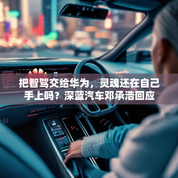 把智驾交给华为，灵魂还在自己手上吗？深蓝汽车邓承浩回应