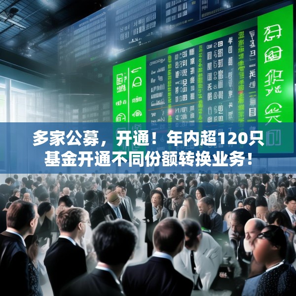 多家公募，开通！年内超120只基金开通不同份额转换业务！