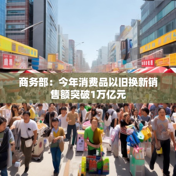 商务部：今年消费品以旧换新销售额突破1万亿元